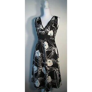 Marc by Marc Jacobs Floral Sleeveless V-Neck Dress Size US 6 US S